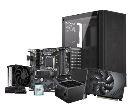 Desktop Polecany zestaw Core i5 12400/16GB/512GB/RTX 5050